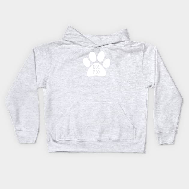 Dog Mom Kids Hoodie by NightField